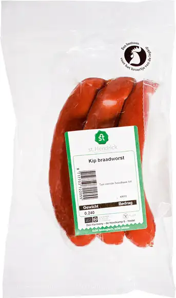 Kipbraadworst van haantjes 245 g