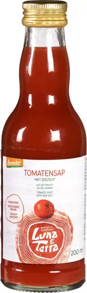 Tomatensap met zeezout 200 ml