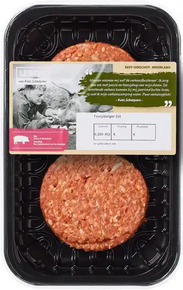 Tasty burger 200 g