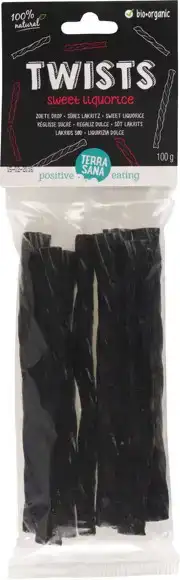 Zoete drop twists 100 g