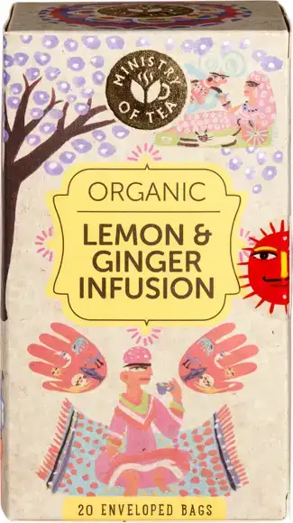Kruidenthee lemon & ginger 35 g