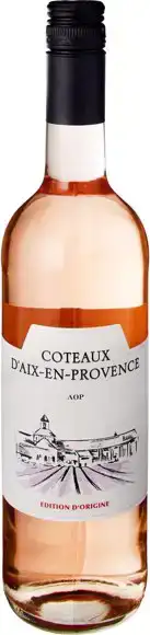 Coteaux d'Aix-en-Provence rosé 75 cl