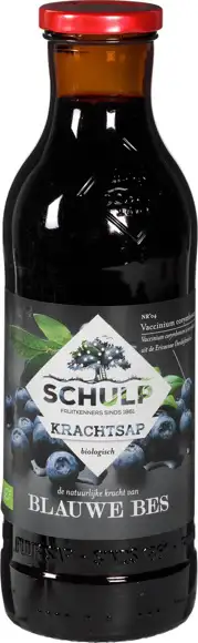 Krachtsap blauwe bes 750 ml