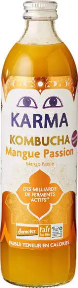 Kombucha mango passiefruit 500 ml