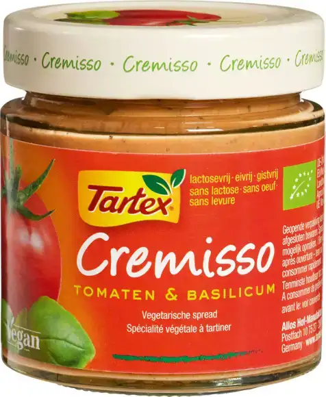 Cremisso tomaat basilicum 180 g