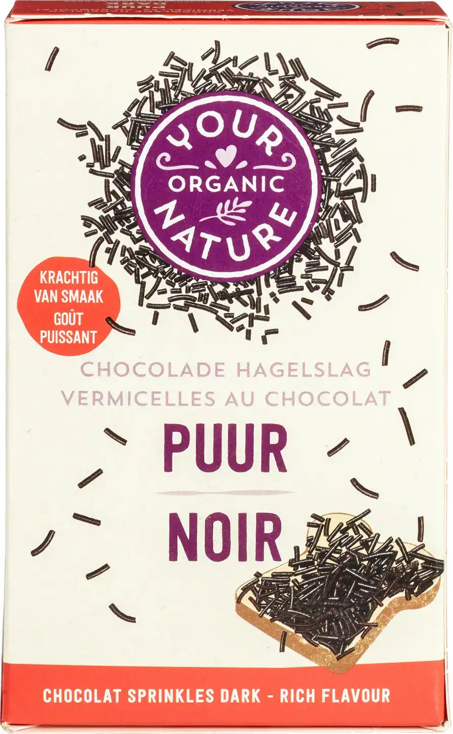 Pure chocolade hagelslag