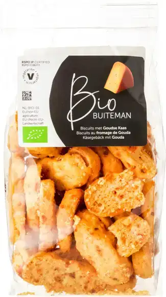 Biscuits met Goudse kaas 125 g