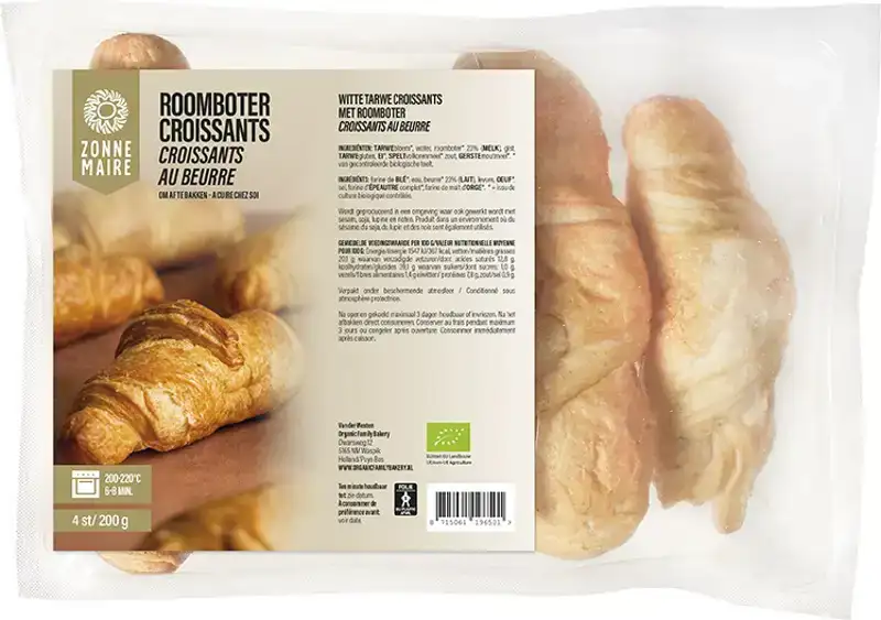 Roomboter croissants 180 g