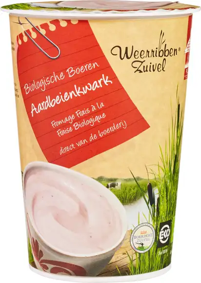 Aardbeienkwark 500 g