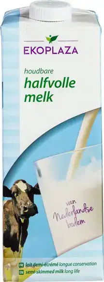 Halfvolle houdbare melk 1 l