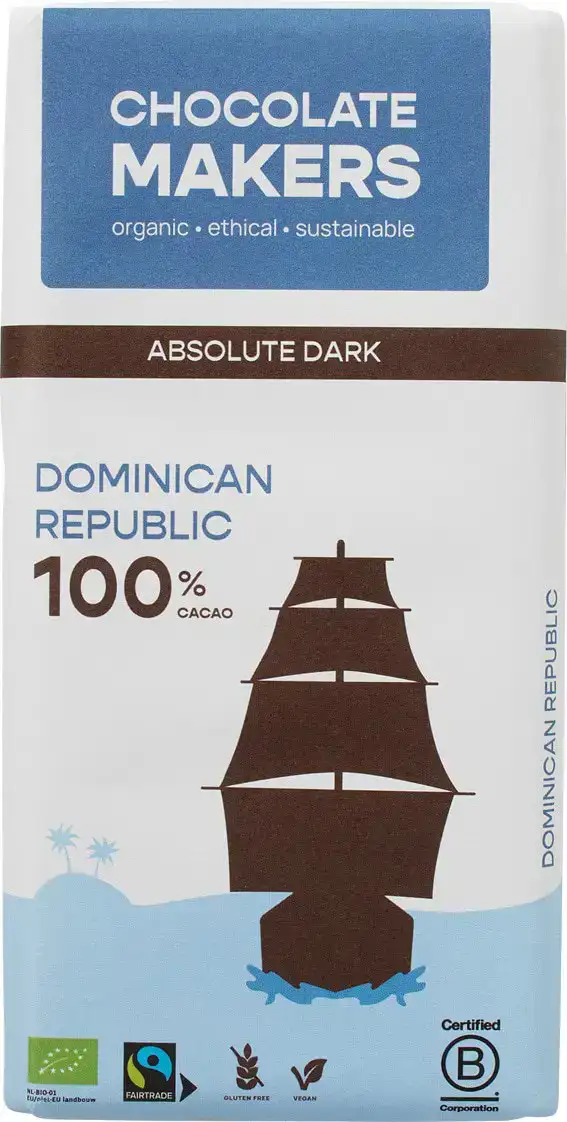 Intens pure chocolade Dominicaanse Republiek 100%
