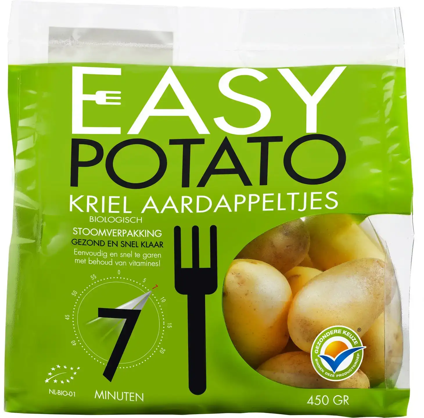 Vastkokende kriel aardappeltjes