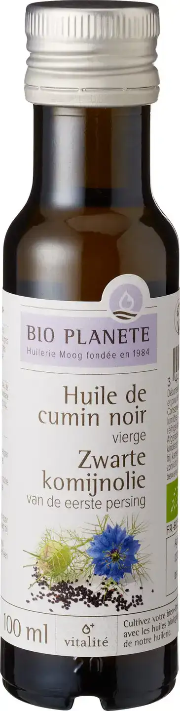 Zwarte komijnolie vierge