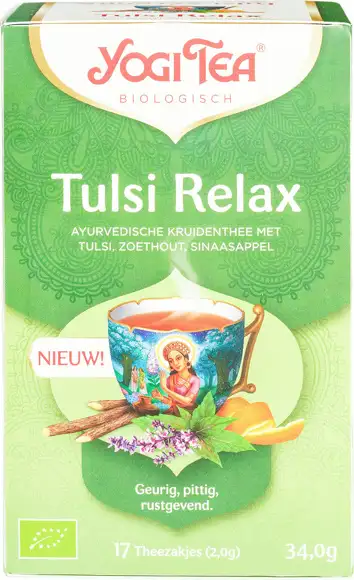 Kruidenthee tulsi relax 34 g