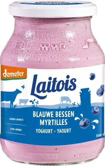 Yoghurt blauwe bessen 500 g