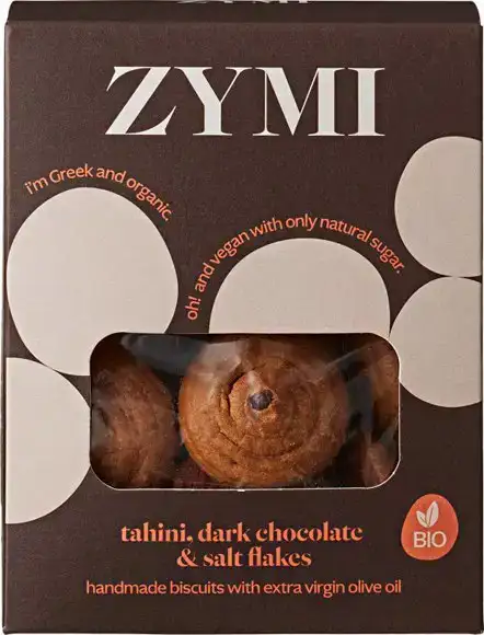 Biscuits tahini, pure chocolade & zoutvlokken 150 g