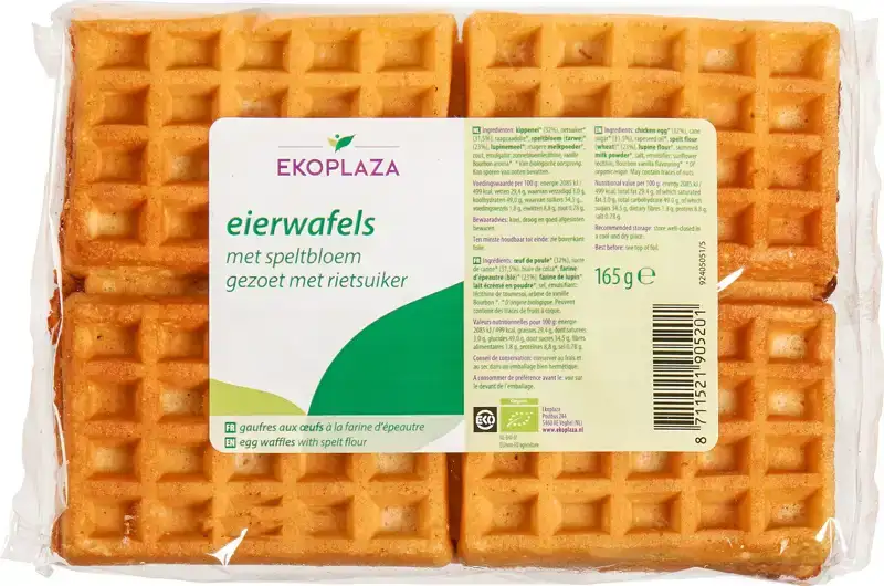 Eierwafels spelt 165 g