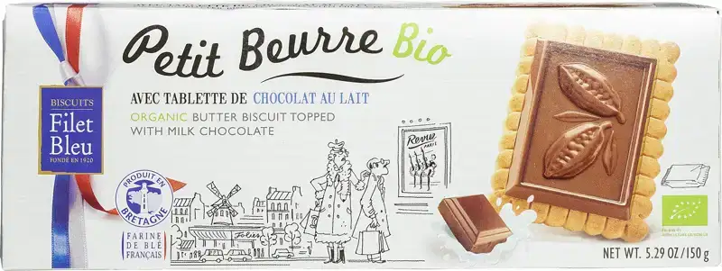 Boterbiscuit melkchocolade 150 g