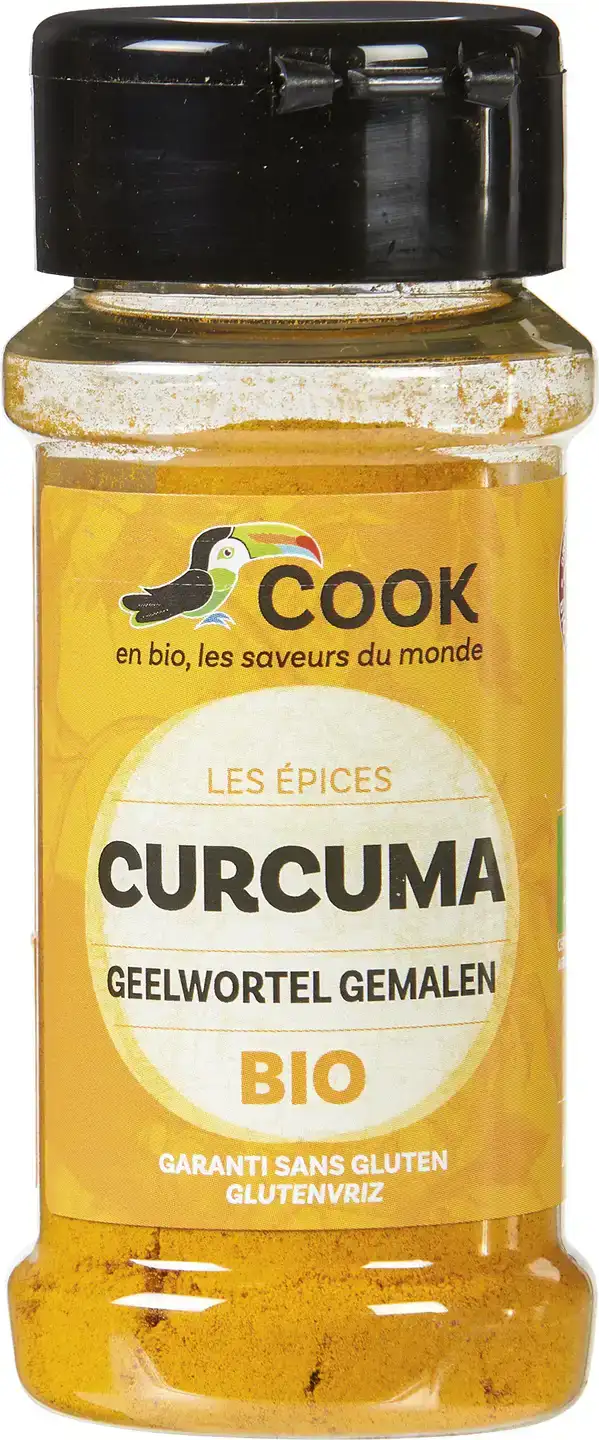 Gemalen kurkuma