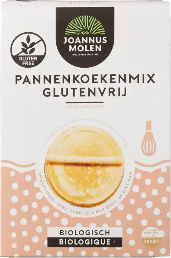 Pannenkoekenmix glutenvrij