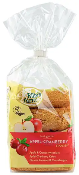 Speltstaafjes appel cranberry 175 g