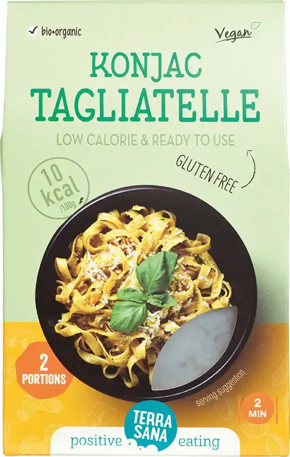 Konjac tagliatelle