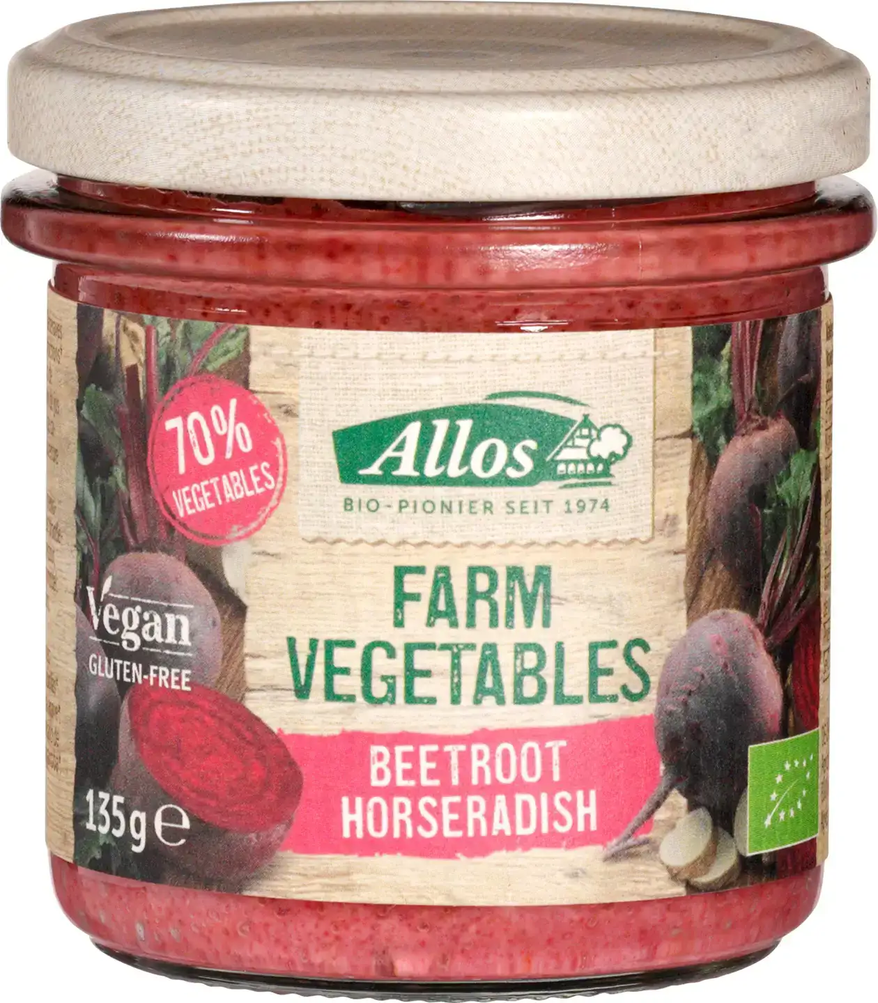 Rode biet- en mierikswortelspread