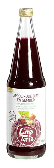Appel, rode biet en gembersap