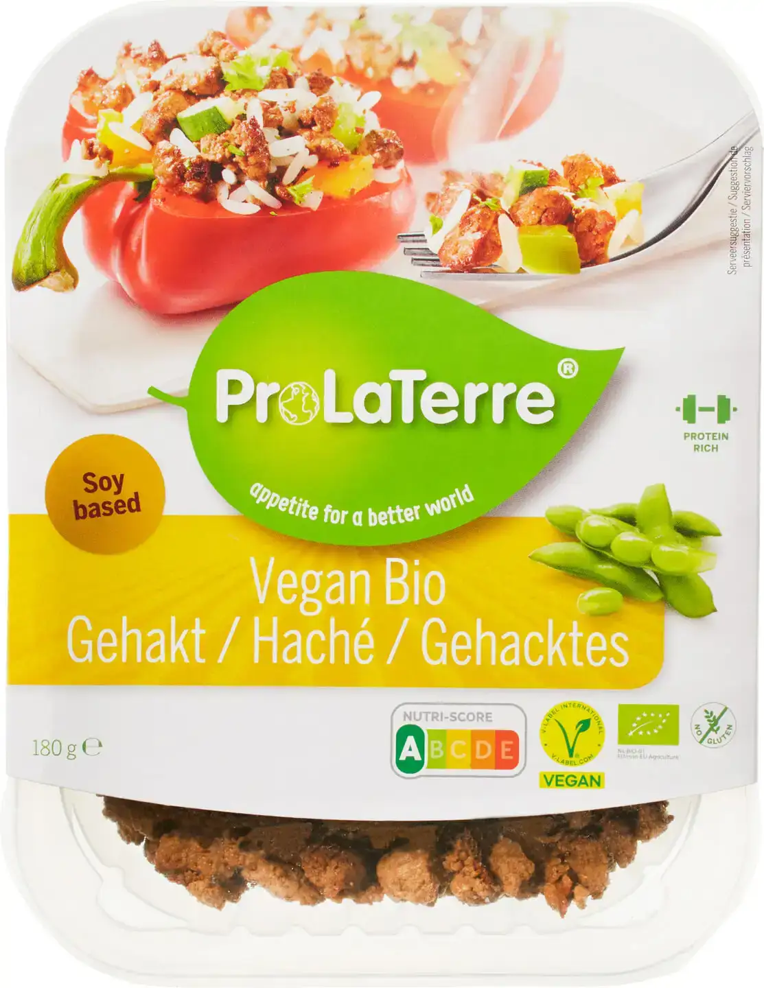 Vegan gehakt soja