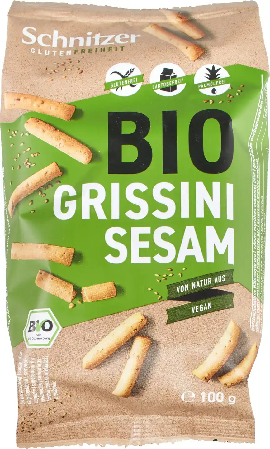 Glutenvrije grissini sesam
