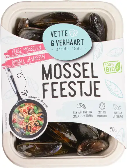 Zeeuwse mosselen 550 g