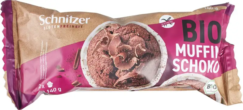 Glutenvrije muffins chocolade 140 g