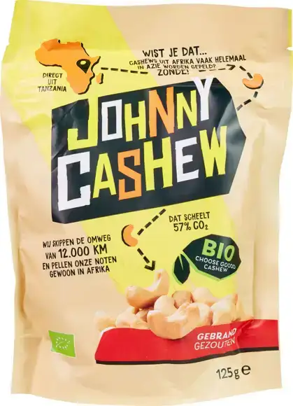 Gebrande & gezouten cashewnoten 125 g