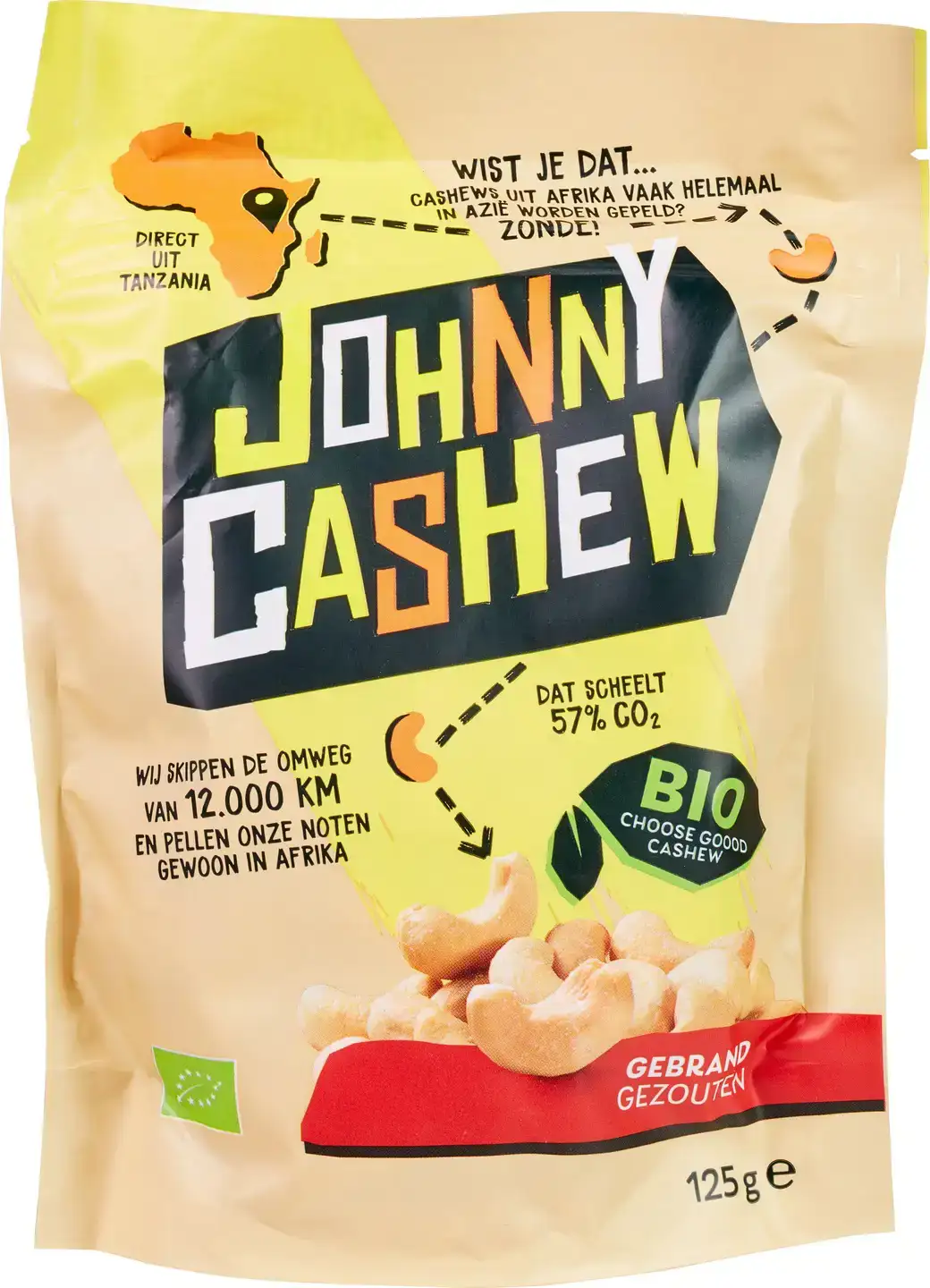 Gebrande & gezouten cashewnoten