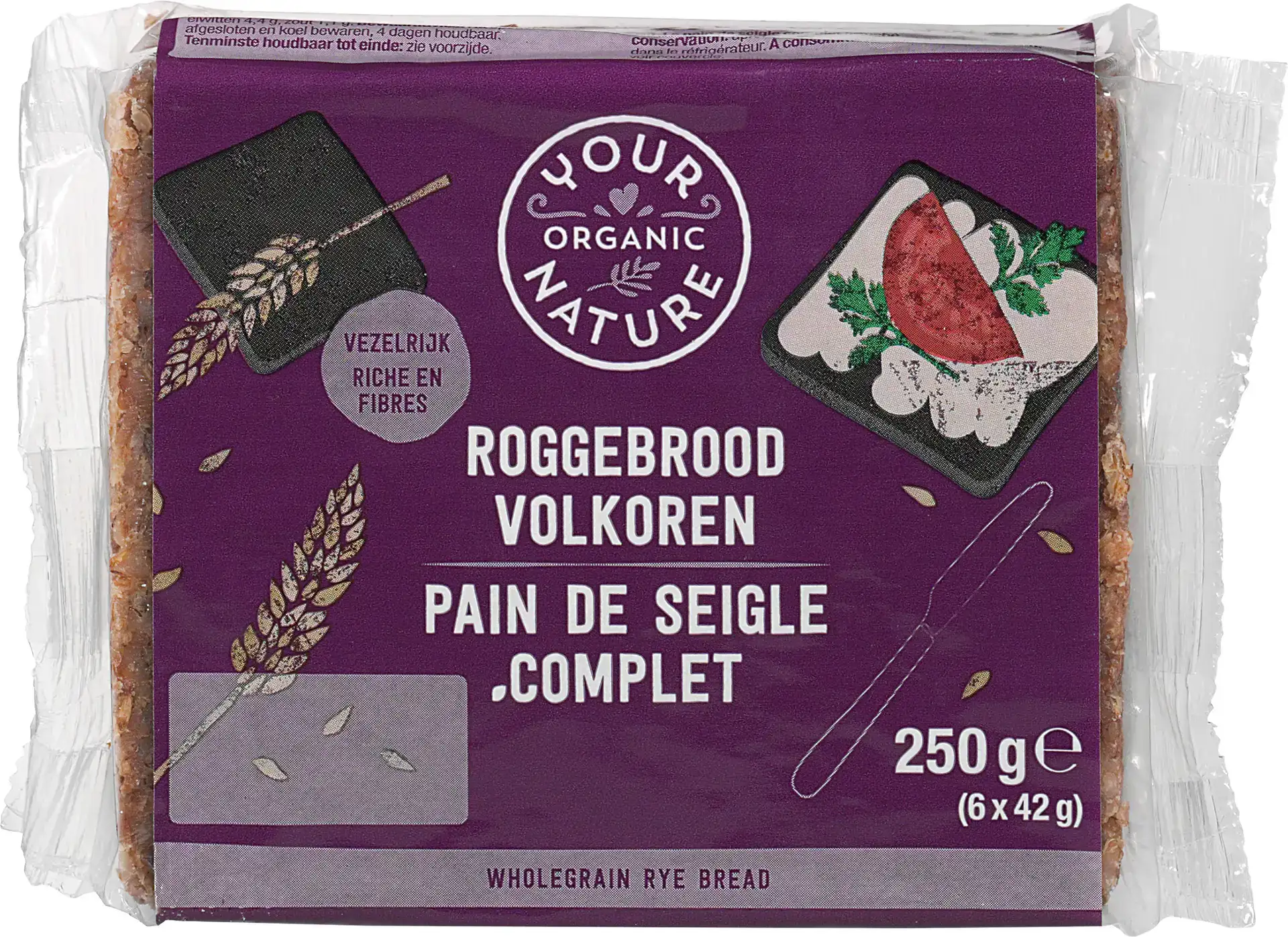 Volkoren roggebrood
