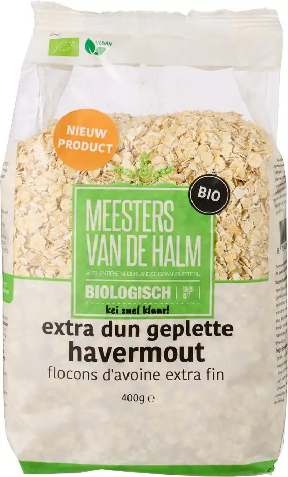 Havermout extra fijn geplet
