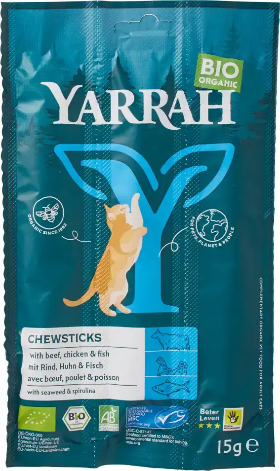 Kattenkauwsticks vis