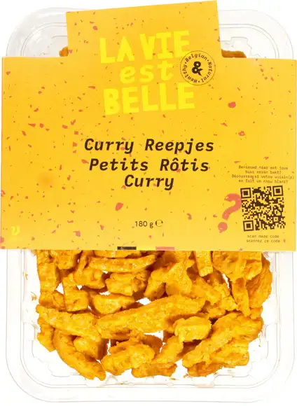 Bakreepjes curry 180 g