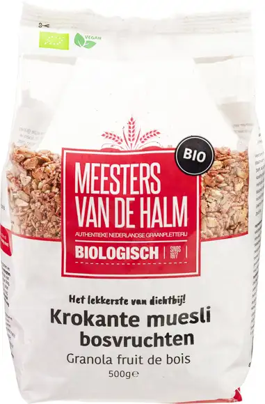 Krokante muesli bosvruchten 500 g