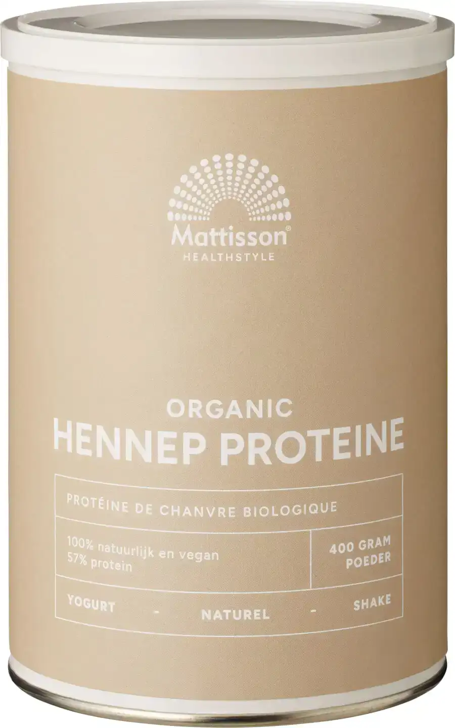 Hennep proteïnepoeder