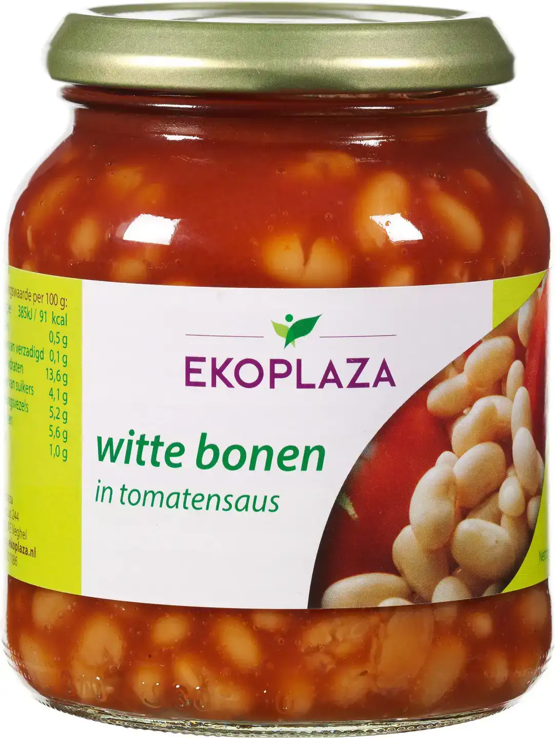 Witte bonen in tomatensaus