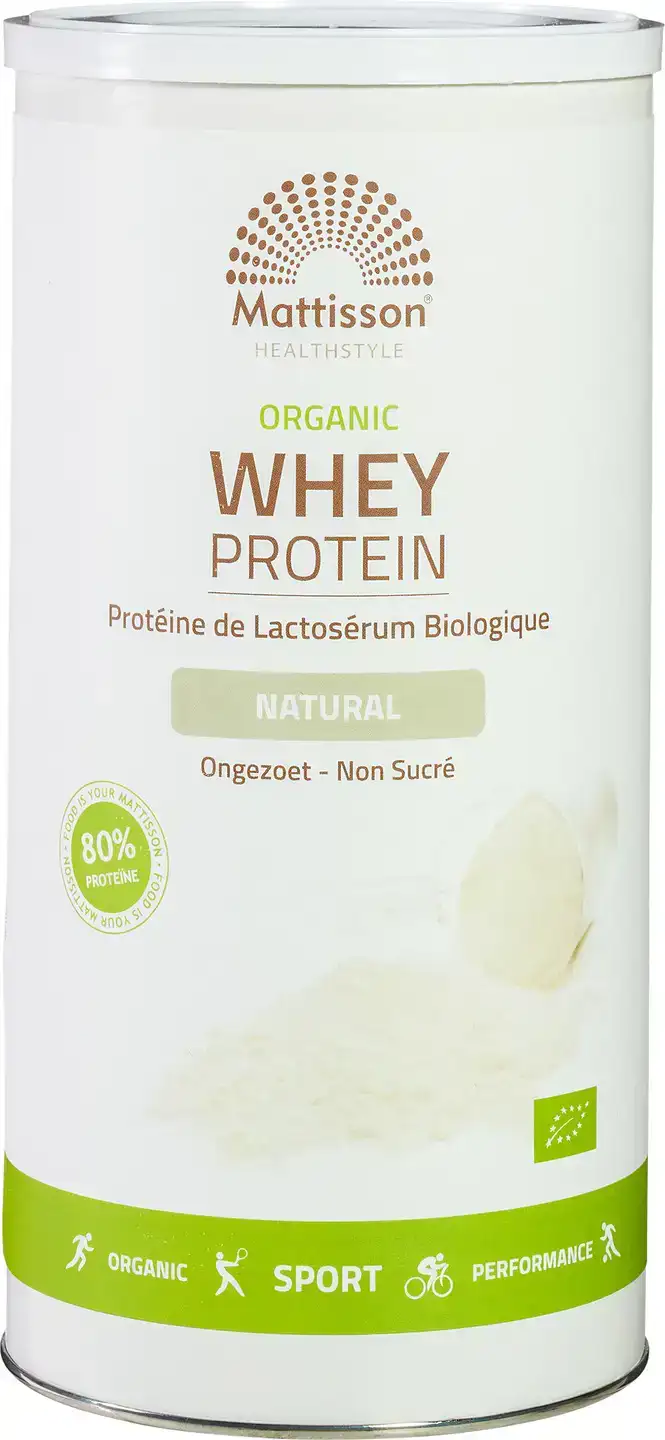 Whey proteïnepoeder naturel