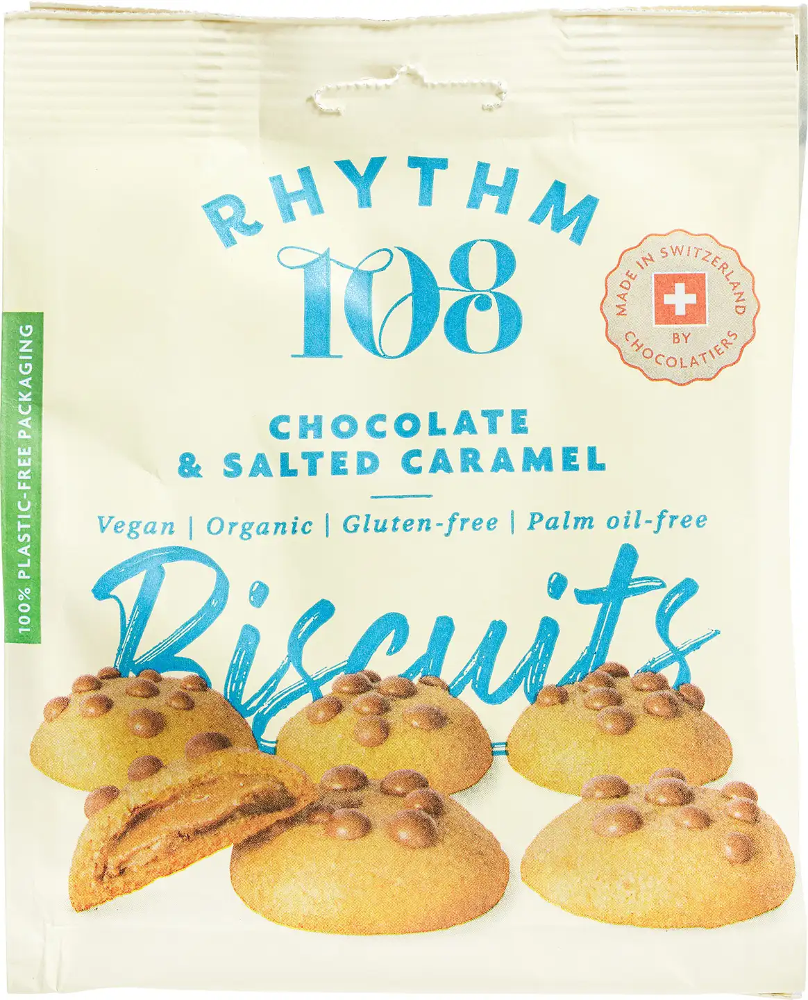 Chocolate & salted caramel biscuits