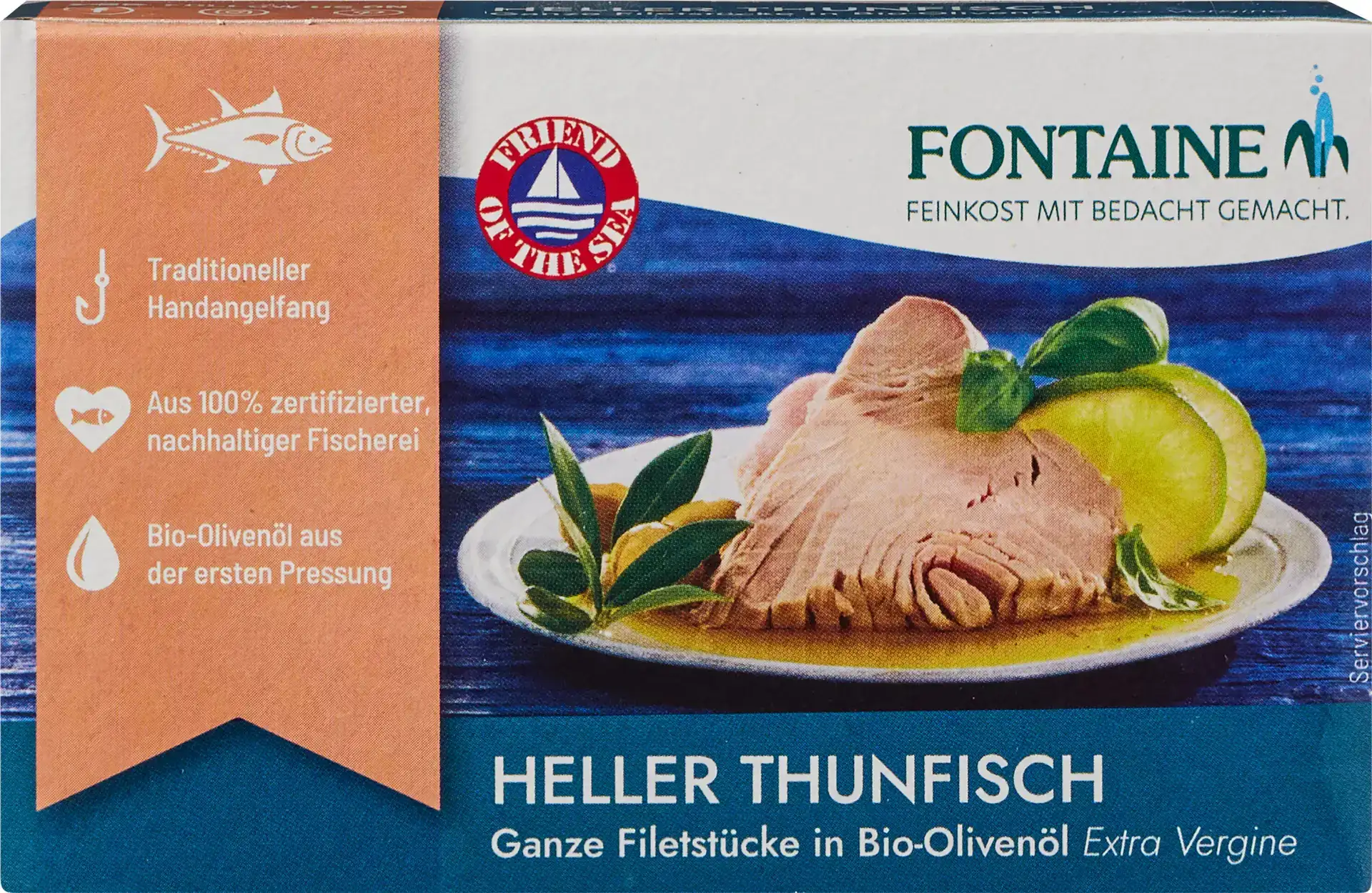 Tonijnfilet in olijfolie