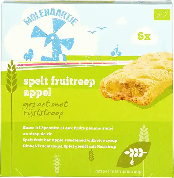Spelt fruitreep appel 180 g