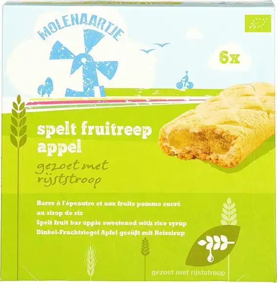Spelt fruitreep appel