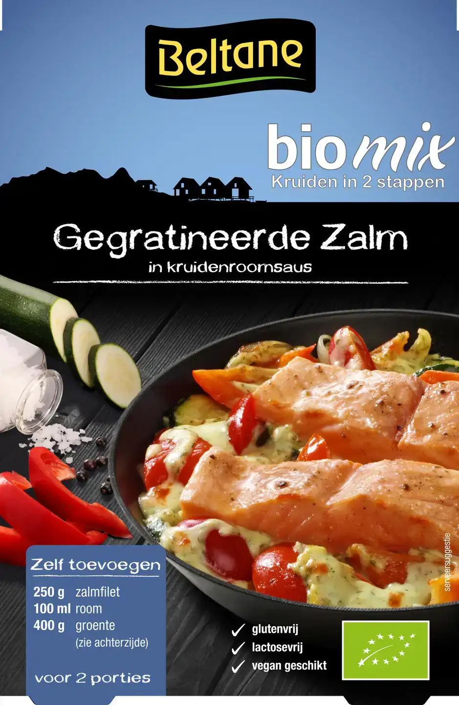 Mix voor gegratineerde zalm