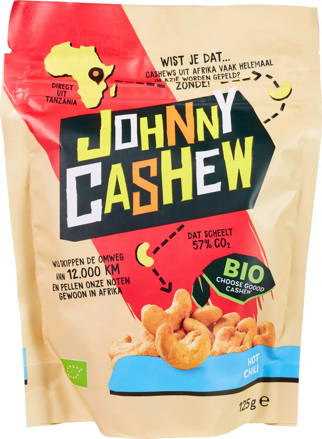 Cashewnoten hot chili