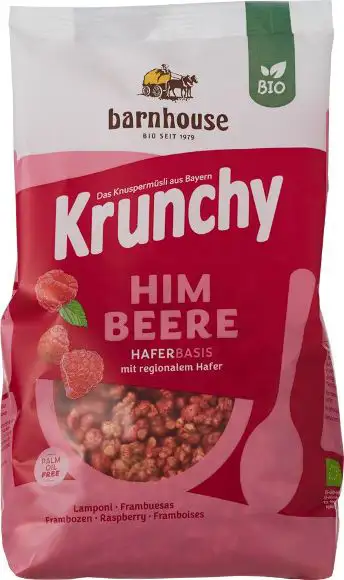 Krunchy framboos 500 g
