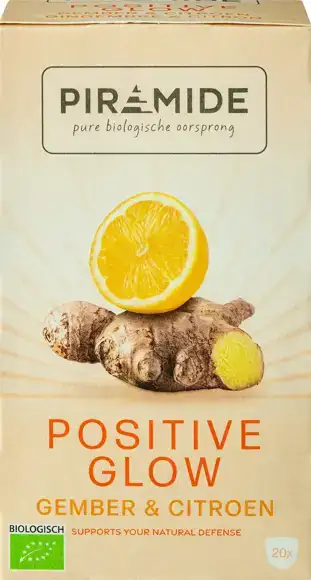 Kruidenthee positive glow gember citroen 45 g